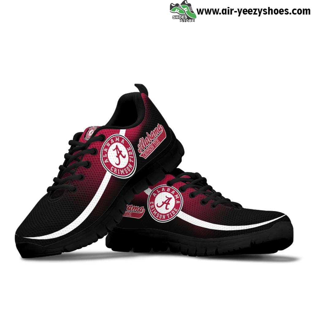 Mystery Line Alabama Crimson Tide Breathable Running Sneaker Running Shoes