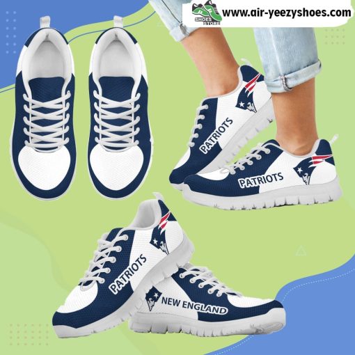 New England Patriots Top Logo Breathable Running Sneaker