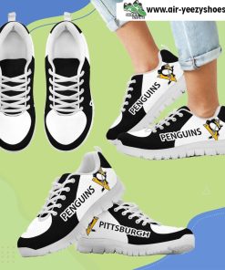 Pittsburgh Penguins Top Logo Breathable Running Sneaker