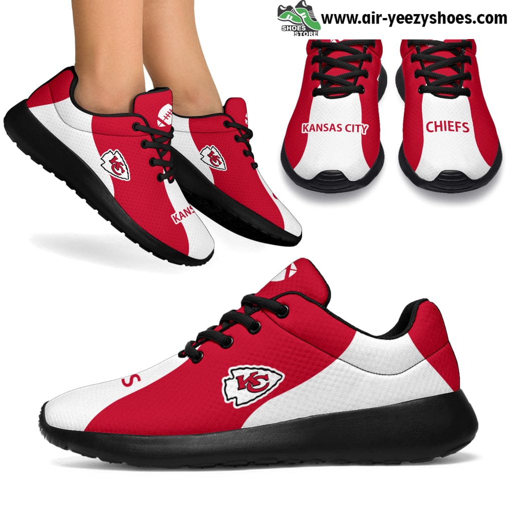 Shop Sporty Breathable Running Sneaker Edition Kansas City Chiefs Shoes
