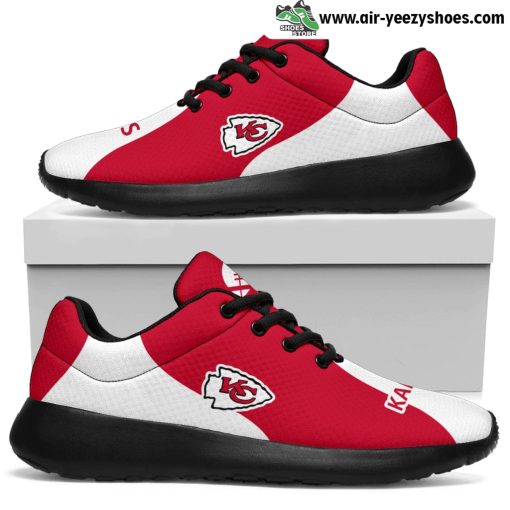 Shop Sporty Breathable Running Sneaker Edition Kansas City Chiefs Shoes