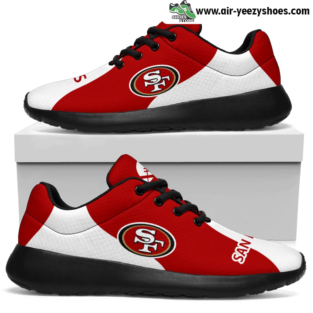 Shop Sporty Breathable Running Sneaker Edition San Francisco 49ers Shoes