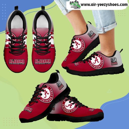 Special Unofficial Alabama Crimson Tide Breathable Running Sneaker