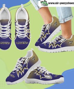 Special Unofficial Baltimore Ravens Breathable Running Sneaker