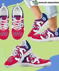 Special Unofficial Fresno State Bulldogs Breathable Running Sneaker