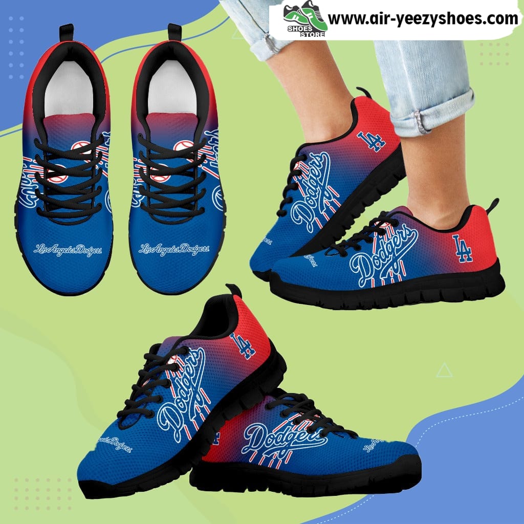 Special Unofficial Los Angeles Dodgers Breathable Running Sneaker