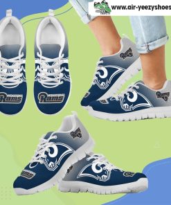 Special Unofficial Los Angeles Rams Breathable Running Sneaker