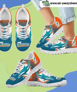 Special Unofficial Miami Dolphins Breathable Running Sneaker