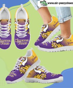 Special Unofficial Minnesota Vikings Breathable Running Sneaker