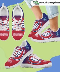 Special Unofficial Montreal Canadiens Breathable Running Sneaker