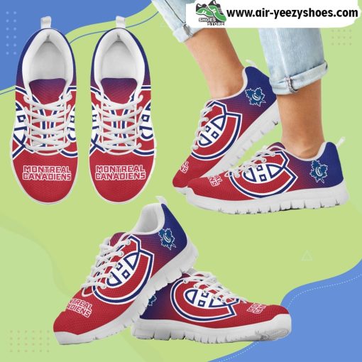 Special Unofficial Montreal Canadiens Breathable Running Sneaker