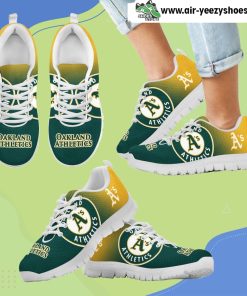 Special Unofficial Oakland Athletics Breathable Running Sneaker