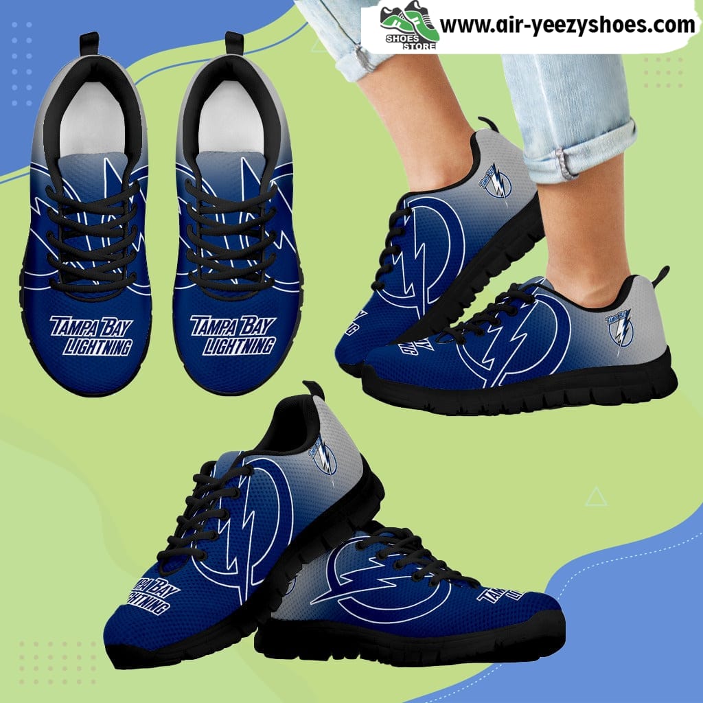 Special Unofficial Tampa Bay Lightning Breathable Running Sneaker