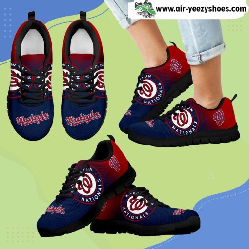 Special Unofficial Washington Nationals Breathable Running Sneaker