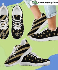 Splendid Star Mix Edge Fabulous New Orleans Saints Breathable Running Sneaker