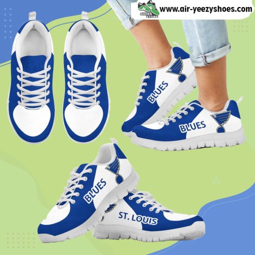 St. Louis Blues Top Logo Breathable Running Sneaker