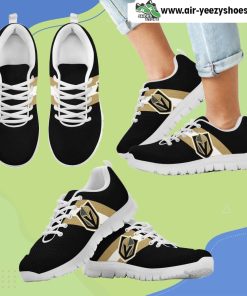 Three Colors Vertical Vegas Golden Knights Breathable Running Sneaker