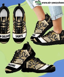 Three Impressing Point Of Logo New Orleans Saints Breathable Running Sneaker