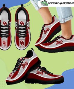 Vintage Color Flag Oklahoma Sooners Breathable Running Sneaker