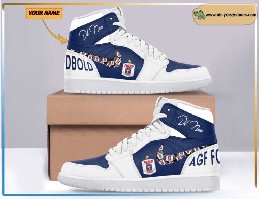AGF Fodbold Superliga Air Jodan 1 High Top Sneaker Boots