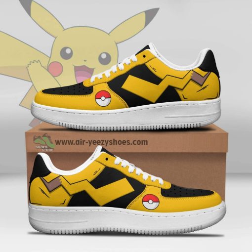 Anime Shoes Pikachu Anime Air Force 1 Sneaker