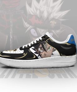 Asta Anime Air Force 1 Sneaker, Custom Black Clover Anime Shoes
