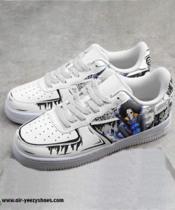 Brook Anime Air Force 1 Sneaker, Custom 1Piece Anime Shoes Mixed Manga Style