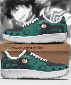 Deku Anime Shoes Custom Anime My Hero Academia Musketeer Sneakers