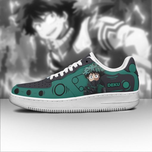 Deku Anime Shoes Custom Anime My Hero Academia Musketeer Sneakers