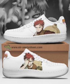 Gaara Anime Air Force 1 Sneaker, Custom Naruto Anime Shoes