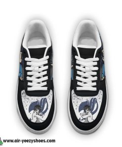 Gray Fullbuster Anime Air Force 1 Sneaker, Custom Fairy Tail Anime Shoes
