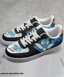 Happy Anime Air Force 1 Sneaker, Custom Fairy Tail Anime Shoes