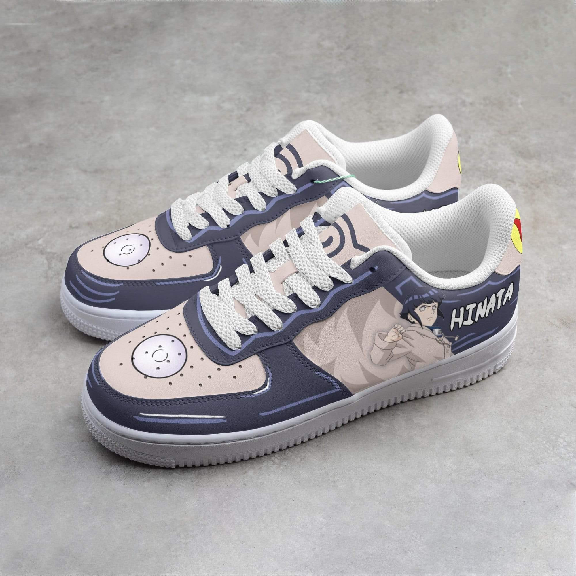 Hinata Uzumaki Anime Air Force 1 Sneaker, Custom Naruto Anime Shoes