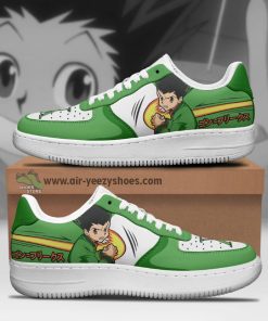 HxH Gon Freecss Anime Air Force 1 Sneaker, Custom Hunter x Hunter Anime Shoes