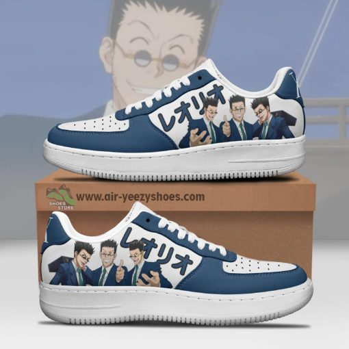 HxH Leorio Paradinight Anime Air Force 1 Sneaker, Custom Hunter x Hunter Anime Shoes