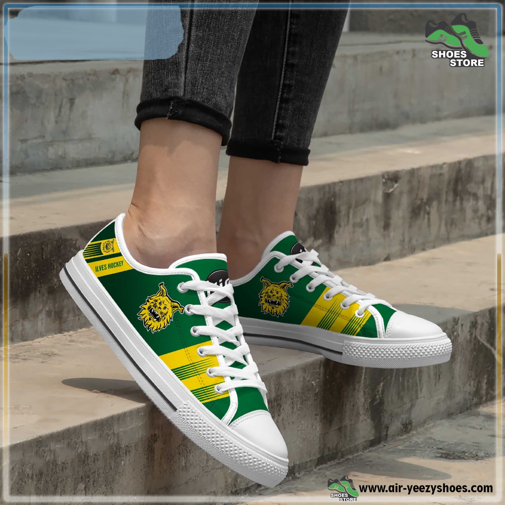 Ilves Hockey liiga Canvas Low Top Shoes