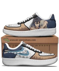 Inosuke Anime Air Force 1 Sneaker, Custom Demon Slayer Anime Shoes Sword