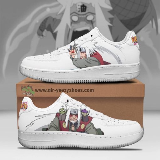 Jiraiya Anime Air Force 1 Sneaker, Custom Naruto Anime Shoes