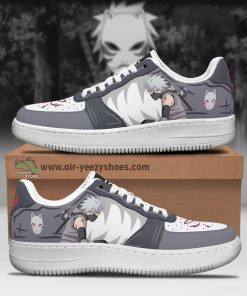 Kakashi Shoes Naruto Shoes Anbu Custom Anime Anime Air Force 1 Sneaker,