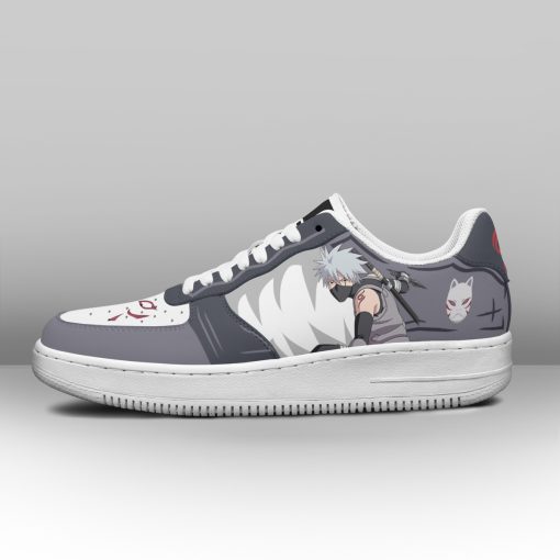Kakashi Shoes Naruto Shoes Anbu Custom Anime Anime Air Force 1 Sneaker,