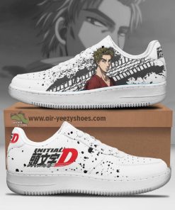 Keisuke Takahashi Anime Air Force 1 Sneaker, Custom Initial D Anime Shoes