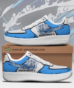 Demon Slayer Anime Air Force 1 Sneaker, Custom Water Breath It Anime Shoes
