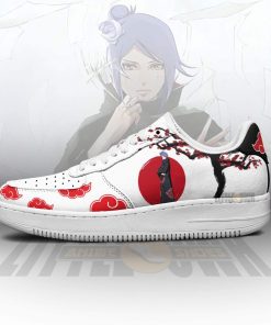 Konan Akatsuki Anime Air Force 1 Sneaker, Custom Naruto Anime Shoes