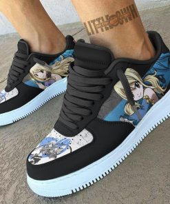 Lucy Heartfilia Anime Air Force 1 Sneaker, Custom Fairy Tail Anime Shoes