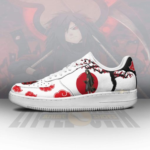 Madara Shoes Naruto Shoes Uchiha Custom Anime Anime Air Force 1 Sneaker,
