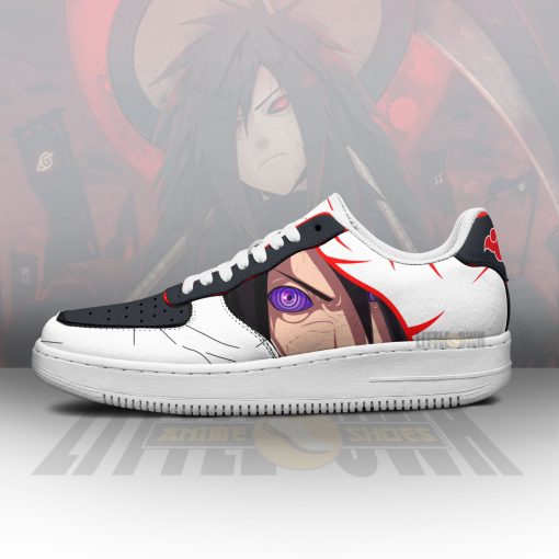 Madara Uchiha Anime Air Force 1 Sneaker, Custom Weapon Naruto Anime Shoes