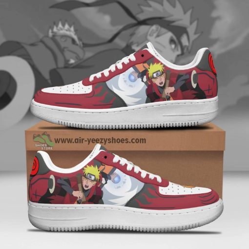Naruto Sage Mode Anime Air Force 1 Sneaker, Custom Naruto Anime Shoes