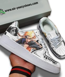 Naruto Uzumaki Anime Air Force 1 Sneaker, Custom Naruto Anime Shoes