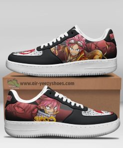 Natsu Dragneel Anime Air Force 1 Sneaker, Custom Fairy Tail Anime Shoes