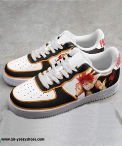 Natsu Dragneel Anime Air Force 1 Sneaker, Custom Fairy Tail Anime Shoes Skill
